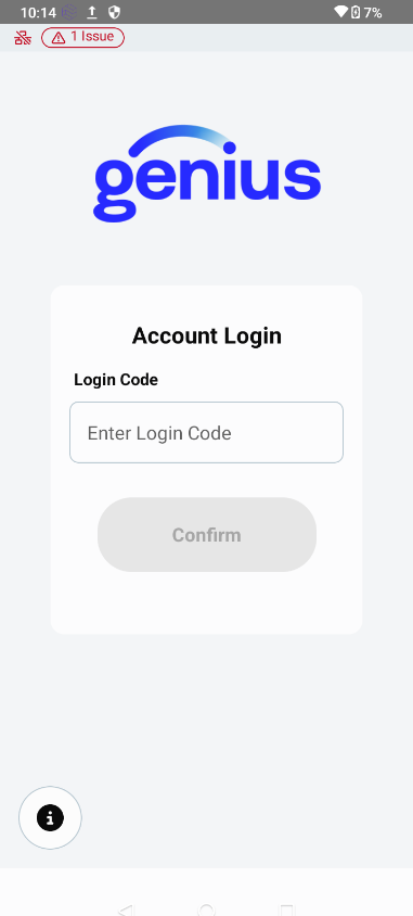 Handheld Home screen — Restaurant app icon